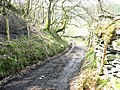 The Roman road between Betws-y-Coed and Penmachno