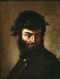 Salvator Rosa, Self-portrait, c. 1645, Musée des Beaux-Arts de Strasbourg