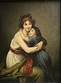 Self-portrait of Élisabeth Vigée Le Brun with her daughter