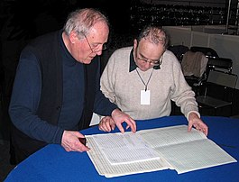 Sepe (left) with Dušan Hren in 2005