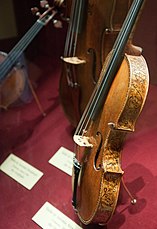 Dettaglio del violino Stradivari Ole Bull (1687)