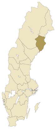 Localisation de Västerbotten