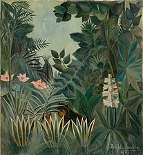 Henri Rousseau, La Jungle équatoriale, 1909