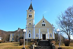 Tieschen parish church