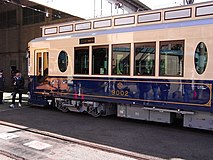 都電荒川線9000形（車体側面に局章）