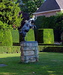 Statue in the Den Halder Park in Valkenburg