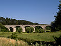 Bahnbrücke über die Alme