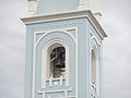 View of the bell of the church, located in its tower.