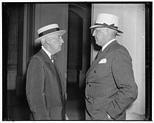 William J. Smith, President, Standard Oil Co. with Holliday in 1939