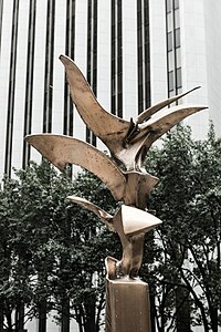 Winged Man, Chicago (1987).