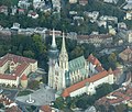 Zagrebačka katedrala iz zraka