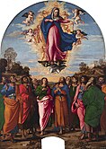 Assumption of the Virgin by Palma Vecchio