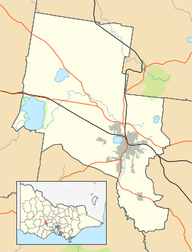 Wendouree is located in City of Ballarat