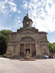 The church in Badonviller