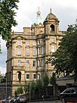 11 Bank Street, Bank Of Scotland With Retaining Wall, Gatepiers, Gates, Railings And Lamp Standards