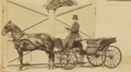 One of the rarer photos with a horse and coachman