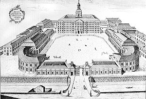 Christiansborgs slott, 1761