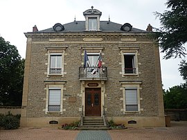 The town hall in Civrieux d'Azergues