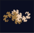 Dragon curve tiling