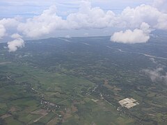 Dulag, Leyte from air