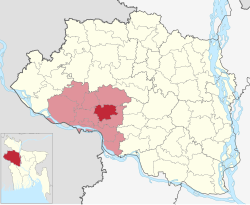 Location of Durgapur