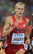 Gewinner der Silbermedaille: Evan Jager