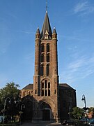 L'église Sainte-Aldegonde à Hérinnes.