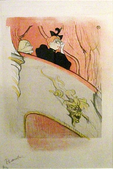 The Box with the Gilded Mask, 1894, colour crayon, brush and spatter lithograph with scraper[51]