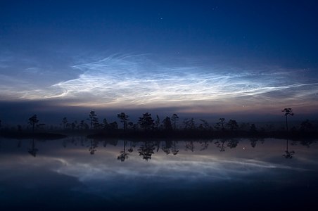 Noctilucent clouds, by Martin Koitmäe