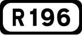 R196 road shield}}