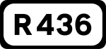 R436 road shield}}