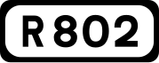 R802 road shield}}