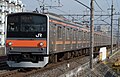 前面の行先表示器がLED化された編成 （2018年2月20日 南流山駅）