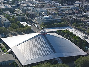 Taket för Keyarena, 2005.