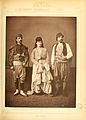 1. Peasant man and woman from around Bursa (wearing wedding clothing) 2. Seis (horse groom)