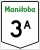 Provincial Trunk Highway 3A marker