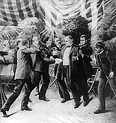 U.S. President William McKinley was killed by an anarchist in 1901.[3]