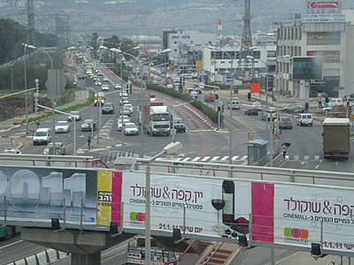 מסלול המטרונית מול חוצות המפרץ