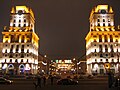 La Porte de Minsk de nuit