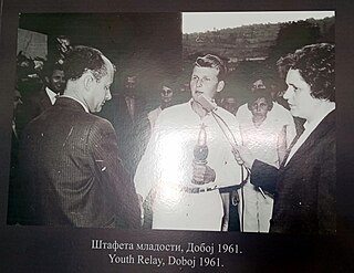 Штафета младости, Добој, 1961. године