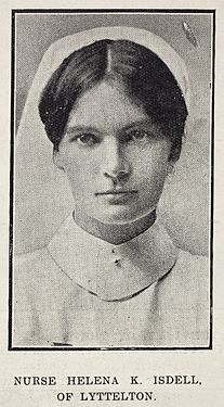 Helena Isdell (1888-1915) in 1915