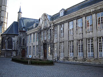 Façade de l'ancien couvent