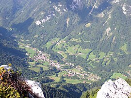 A general view of Le Petit-Bornand-les-Glières