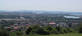 Portsmouth Skyline viewed from Portsdown Hill