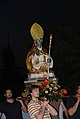 Processione del Santo all'aurora proveniente da Dragoni