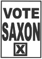 Vote Saxon!