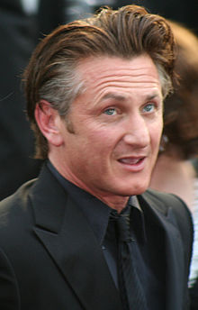 Photo of Sean Penn at the 81st Academy Awards in 2009.