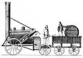 Stephenson’s Rocket, contemporary drawing