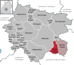 Straßberg – Mappa