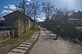 Street in Yazılı village